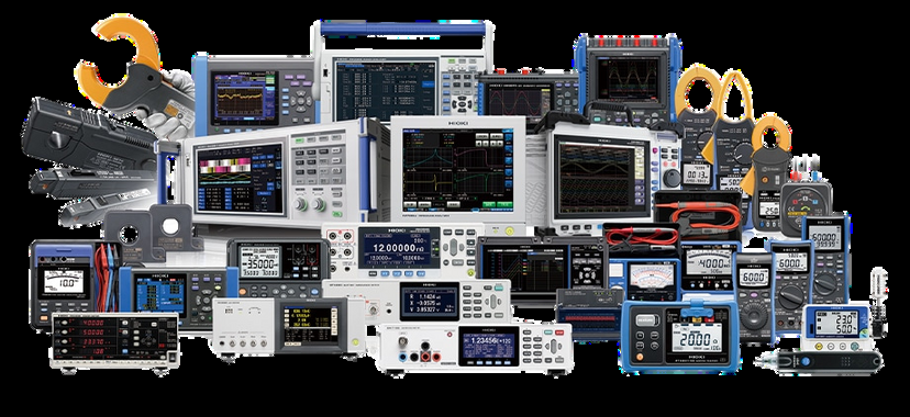 DMMs, clamp meters, power-quality analysers & more